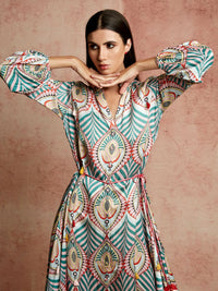 Amer Multicolor Long Dress