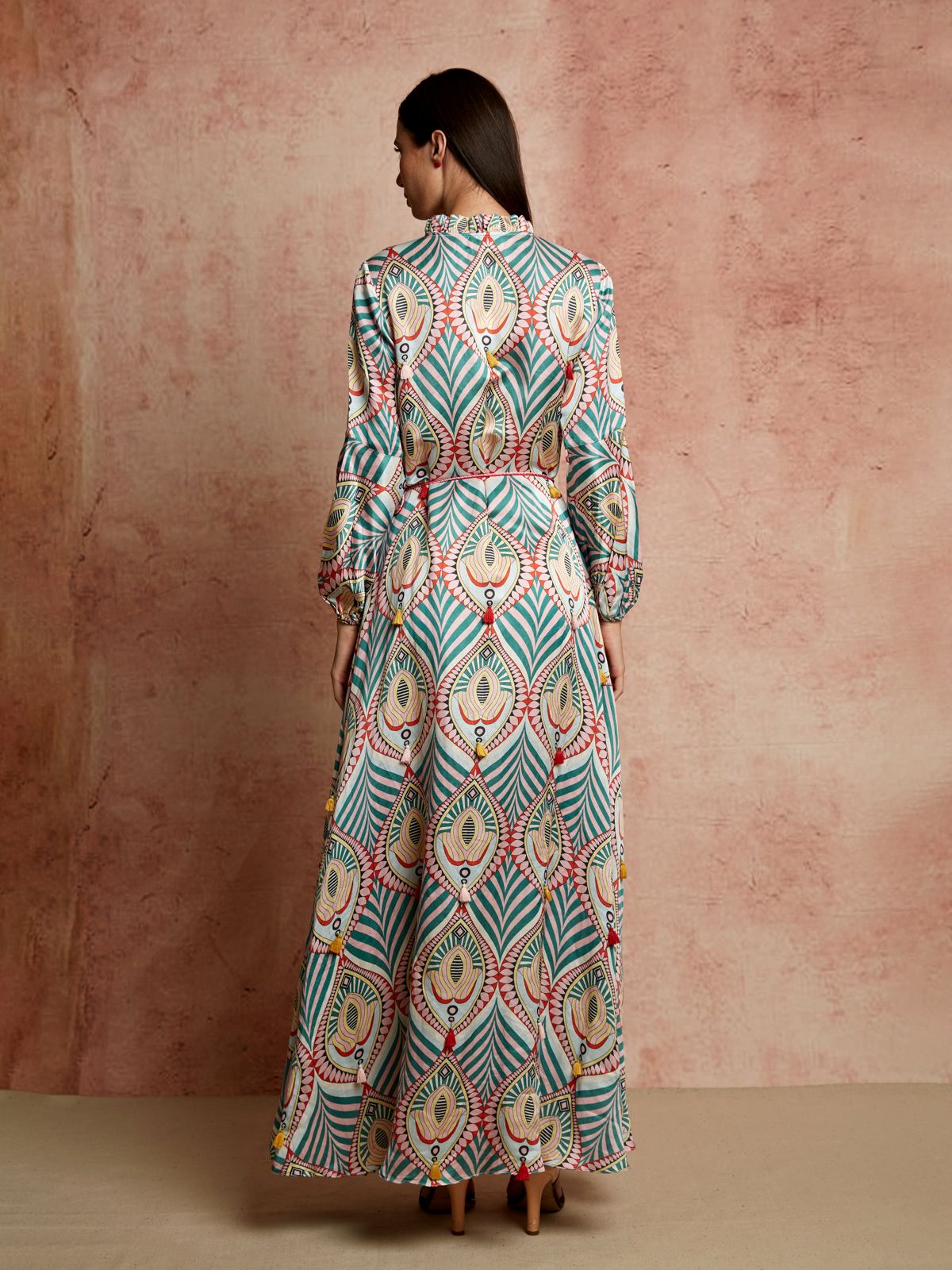 Amer Multicolor Long Dress