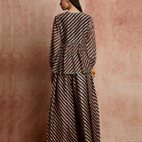 Amer Striped Kanchali Top