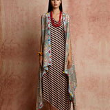 Amer Multi Color Overlay With Tassels