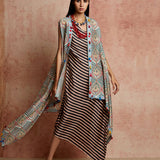 Amer Multi Color Overlay With Tassels