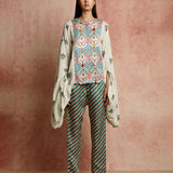 Amer Multicolor Drape Shirt