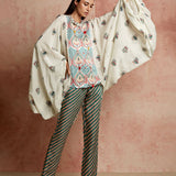 Amer Multicolor Drape Shirt