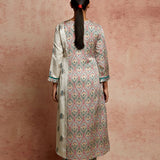 Amer Ivory Multi/Buti Kurta