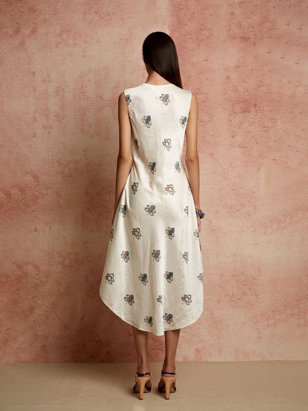 Amer Ivory Buti Dress