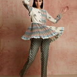 Amer Multi Design Blocked Shirt
