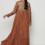 Tota Beige Crushed Dress