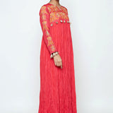 Tota Fuschia Crushed Dress