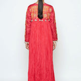 Tota Fuschia Crushed Dress