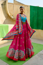 designer fuchsia red lehenga set for weddings,
luxury fuchsia red lehenga set for women,
bridal lehenga set in fuchsia red for women,
fuchsia lehenga with red top for weddings,
traditional fuchsia red lehenga set for special occasions,
jantar mantar fuchsia lehenga set with red dupatta,
fuchsia and red lehenga set for festive wear,
bridal lehenga choli set,
red bridal lehenga,
fuchsia lehenga for weddings,
lehenga with dupatta for women,
luxury bridal lehenga set,
ethnic wedding lehenga set,