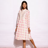Inbloom Off White Buta Printed Dress