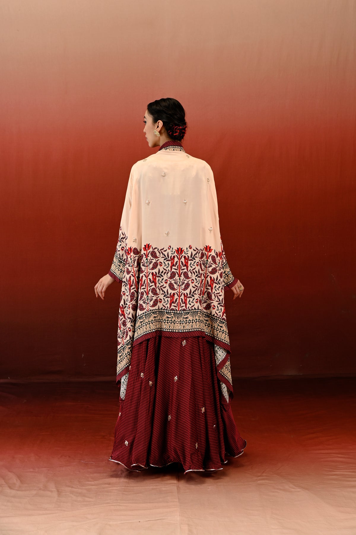 PAISLEY SARANG LEHENGA SET