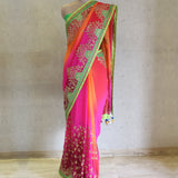 Rajwada Ombre Gota Saree