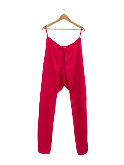 Crimson Dhoti Pants