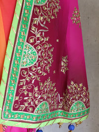 Rajwada Ombre Gota Saree