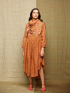 Rose Brown Embroidered Tunic