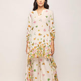 fleur high-low hem tunic co-ord set,
swati vijaivargie co-ord set,
floral print co-ord set,
high-low hem tunic,
hand-embroidered pleated pants,
jaipur heritage pleated pants,
luxury silk pleated pants for girls,
chameli print pleated pants set,
traditional indian pleated pants,
ethnic silk pleated pants for women,
designer pleated pants set for girls,
bember modal satin pleated pants,
handcrafted silk pleated pants,
jaipur ethnic wear pleated pants,
luxury pleated pants set online,
customizab