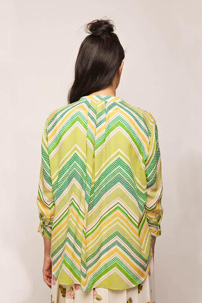 Polka Dots Chevron Shirt