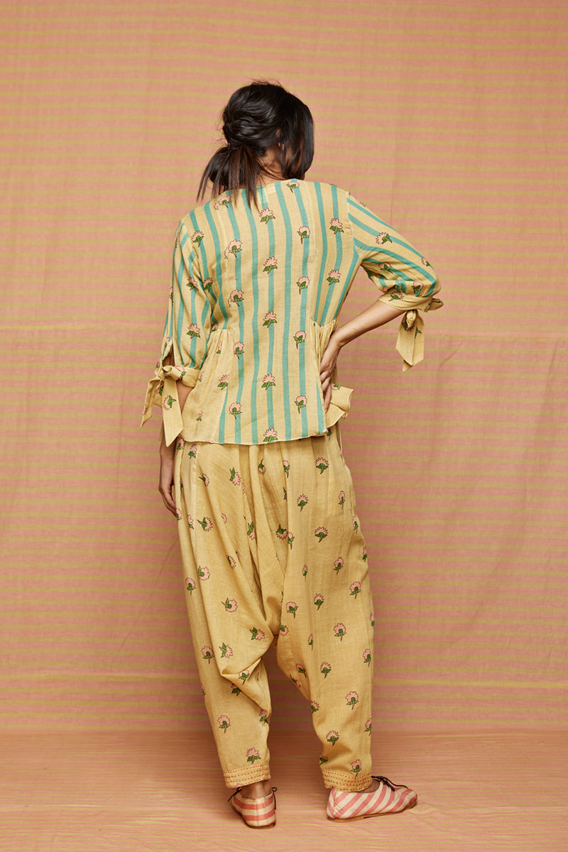 Clara Bud Gathered Top with Cora Juoff pants