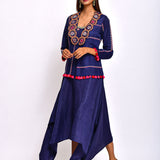 Kamal Embroidered jacket With Dress