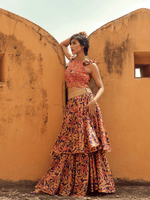 Mewar Top & Ghoomar Skirt