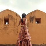 Mewar Top & Ghoomar Skirt