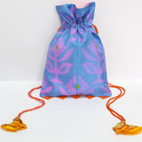 Blue Shibori Potli Bag