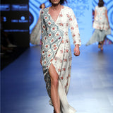 Taapsee Pannu in our Love for Stripes Printed Wrap Dress