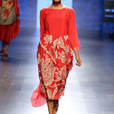Bagh Applique Embroidered Tunic Dress