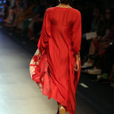 Bagh Applique Embroidered Tunic Dress