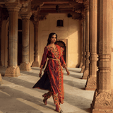Ajmer Kurta, Sheesh Mahal Pants & Barmer Dupatta