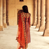 Ajmer Kurta, Sheesh Mahal Pants & Barmer Dupatta
