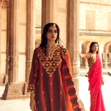 Ajmer Kurta, Sheesh Mahal Pants & Barmer Dupatta