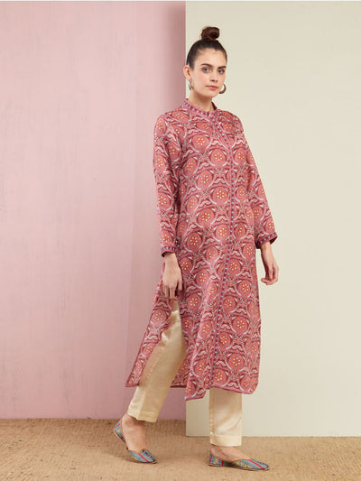 Morbagh Tribal Rose Tota Tara Kurta