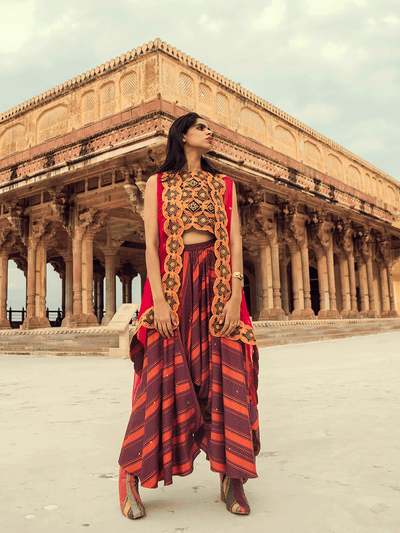 Chaksu Halter, Madhopur Cape & Jaipur Pants
