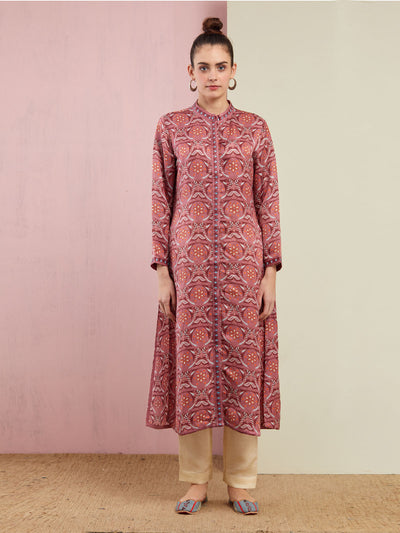 Morbagh Tribal Rose Tota Tara Kurta
