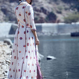 Love For Stripes Printed Motif Kurta