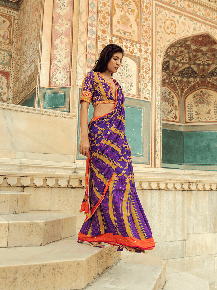 Mehrangarh Saree