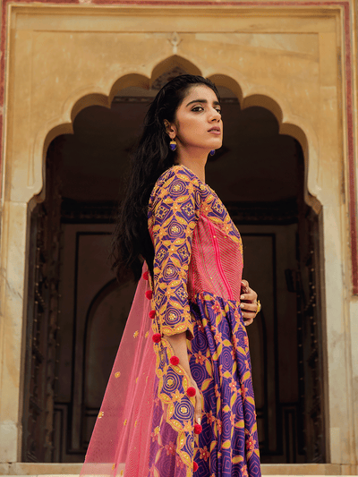 Nagaur Kurta, Tonk/Pants & Barmer Dupatta
