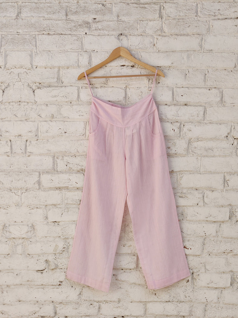 Pink Cotton Pants