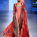 Sonam Kapoor In Our Bagh Applique Jacket With Long Dress
