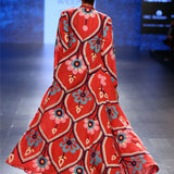 Sonam Kapoor In Our Bagh Applique Jacket With Long Dress