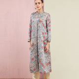 Morbagh Grey Kurta