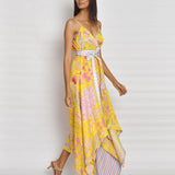 Taapsee Pannu In Our In Bloom Yellow High Low Dress