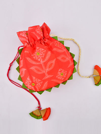 Amber Shibori Potli Bag