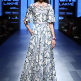 Love For Stripes Printed Long Dress