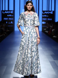 Love For Stripes Printed Long Dress