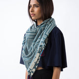 Love For Stripes Chevron Otomi Printed Scarf