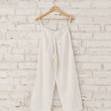Off White Khadi Pants