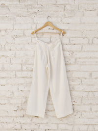 Off White Khadi Pants